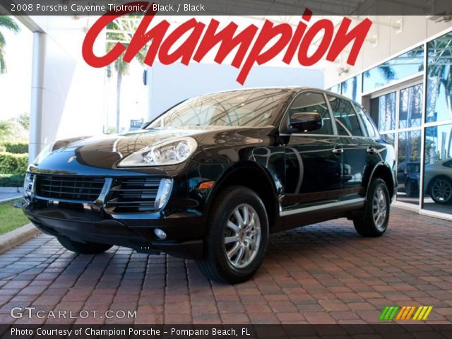2008 Porsche Cayenne Tiptronic in Black