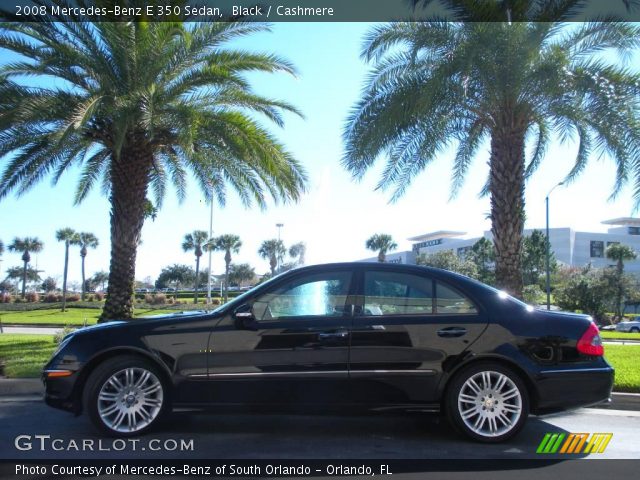 2008 Mercedes-Benz E 350 Sedan in Black