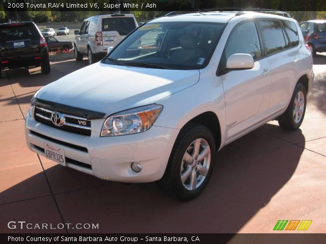 2008 Toyota RAV4 Limited V6 in Super White