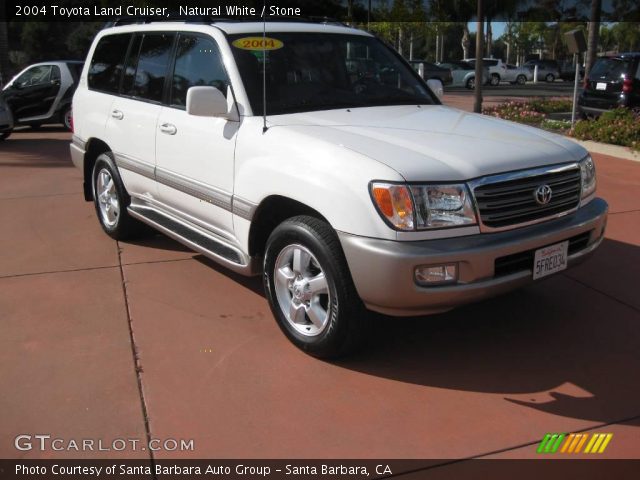 2004 Toyota Land Cruiser  in Natural White