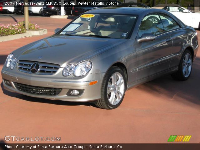 2007 Mercedes-Benz CLK 350 Coupe in Pewter Metallic