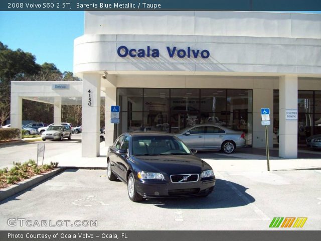 2008 Volvo S60 2.5T in Barents Blue Metallic