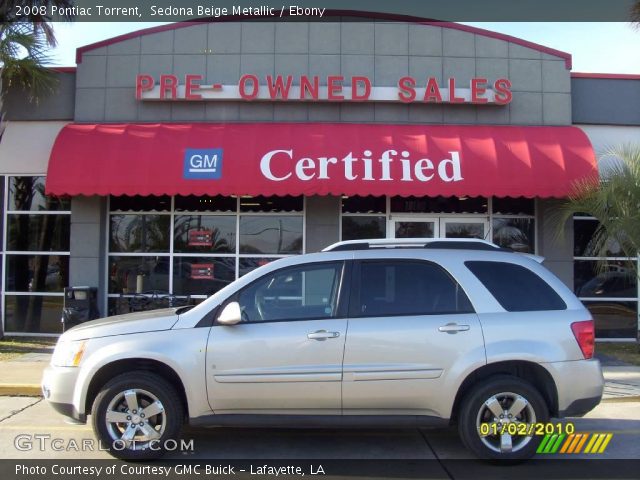 2008 Pontiac Torrent  in Sedona Beige Metallic