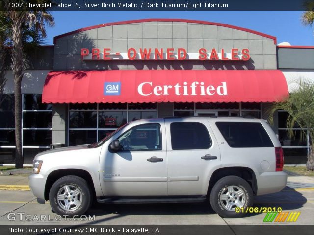 2007 Chevrolet Tahoe LS in Silver Birch Metallic