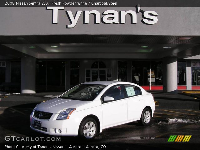 2008 Nissan Sentra 2.0 in Fresh Powder White
