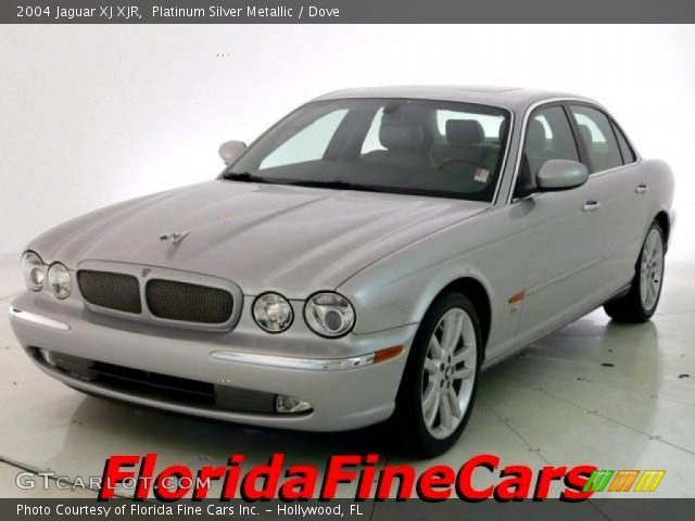 2004 Jaguar XJ XJR in Platinum Silver Metallic