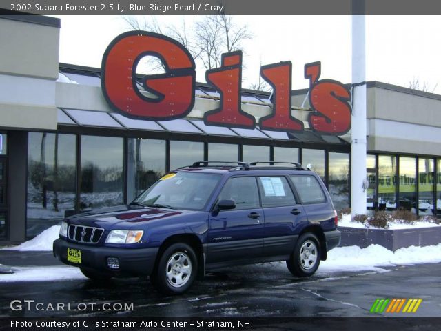 2002 Subaru Forester 2.5 L in Blue Ridge Pearl