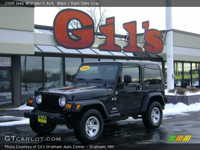2006 Jeep Wrangler X 4x4 in Black