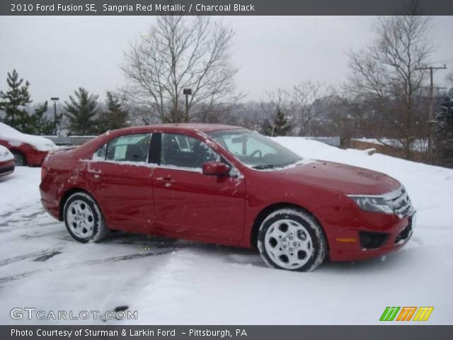 2010 Ford Fusion SE in Sangria Red Metallic