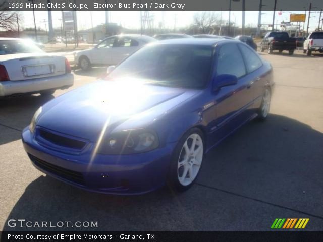 1999 Honda Civic Si Coupe in Electron Blue Pearl