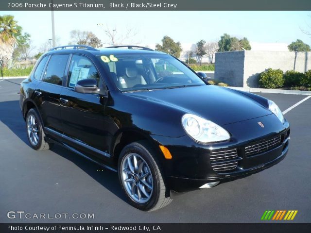 2006 Porsche Cayenne S Titanium in Black
