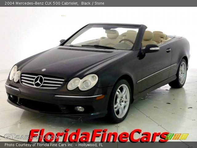 2004 Mercedes-Benz CLK 500 Cabriolet in Black