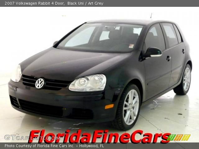 2007 Volkswagen Rabbit 4 Door in Black Uni