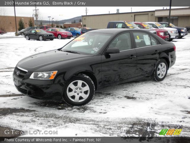 2007 Hyundai Sonata GLS in Ebony Black