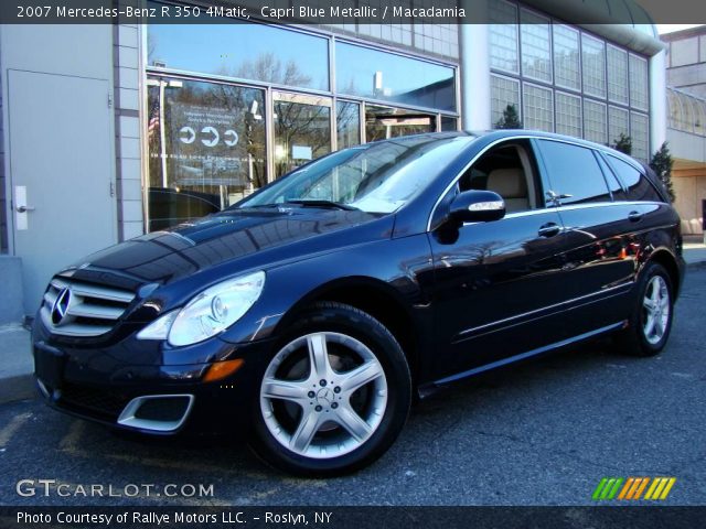 2007 Mercedes-Benz R 350 4Matic in Capri Blue Metallic