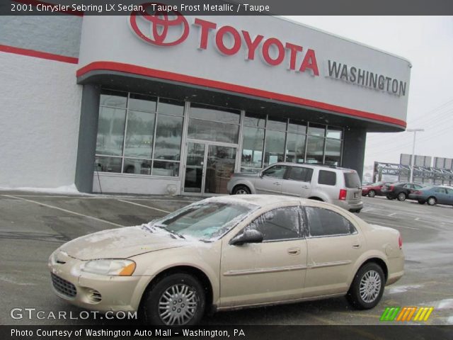 2001 Chrysler Sebring LX Sedan in Taupe Frost Metallic