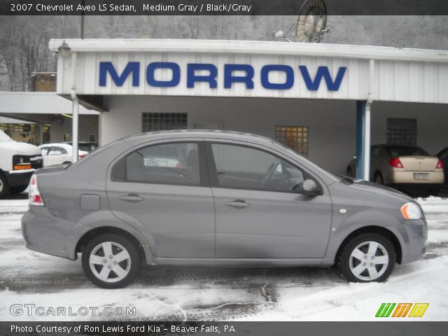 2007 Chevrolet Aveo LS Sedan in Medium Gray
