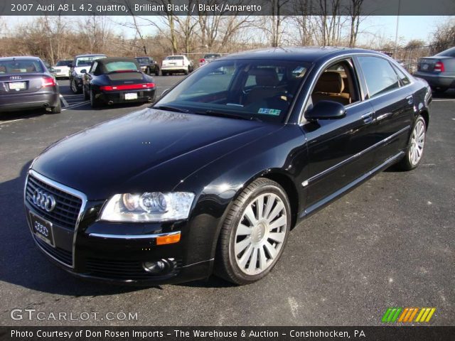 2007 Audi A8 L 4.2 quattro in Brilliant Black