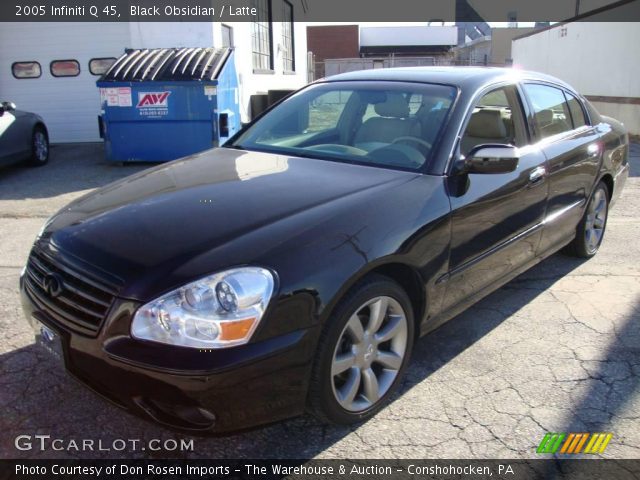 2005 Infiniti Q 45 in Black Obsidian