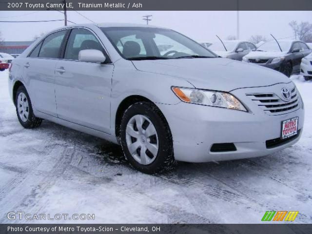 2007 Toyota Camry LE in Titanium Metallic