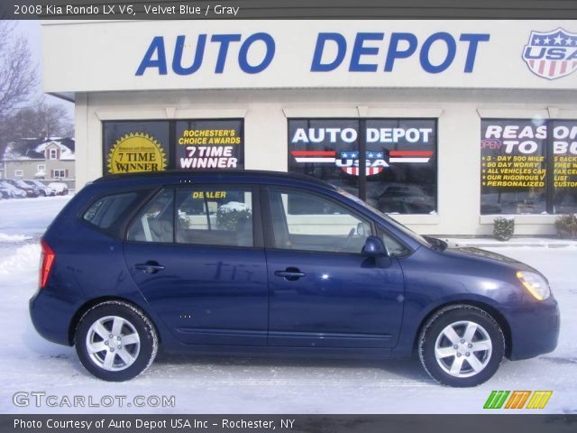 2008 Kia Rondo LX V6 in Velvet Blue