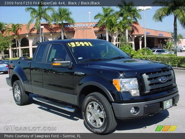 2009 Ford F150 FX4 SuperCab 4x4 in Black