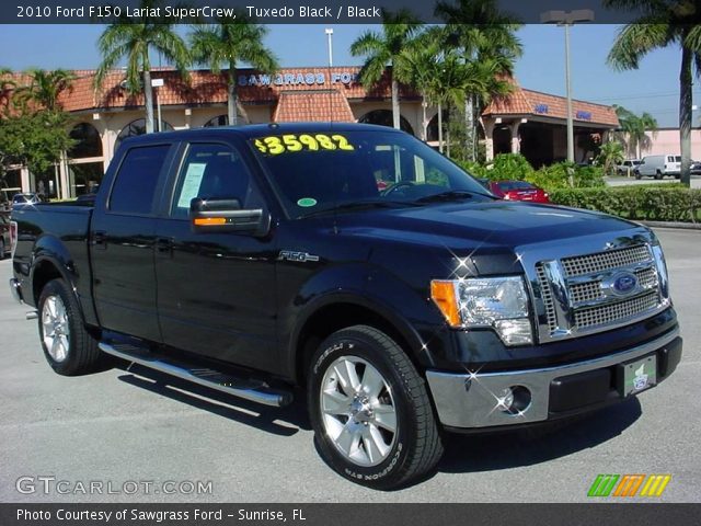 2010 Ford F150 Lariat SuperCrew in Tuxedo Black