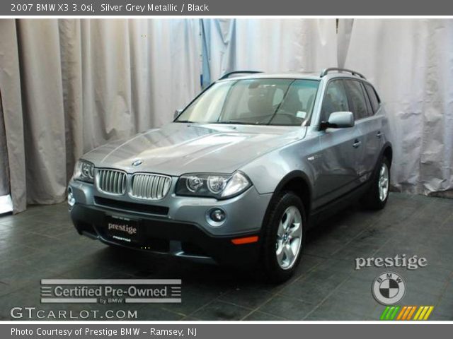 2007 BMW X3 3.0si in Silver Grey Metallic