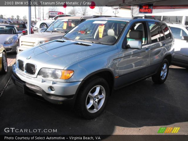 2003 BMW X5 3.0i in Titanium Silver Metallic