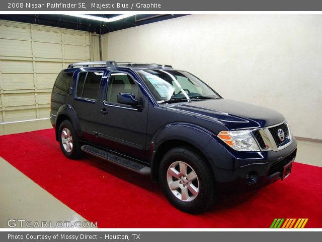 2008 Nissan Pathfinder SE in Majestic Blue