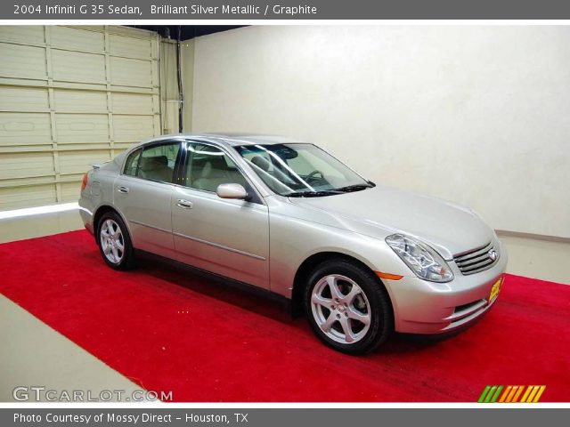 2004 Infiniti G 35 Sedan in Brilliant Silver Metallic
