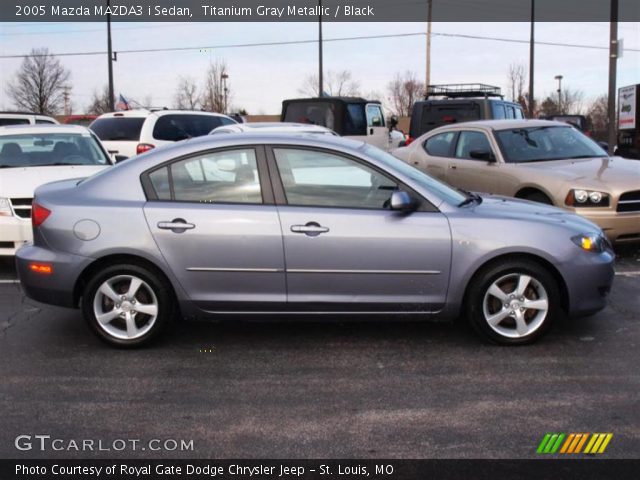 2005 Mazda MAZDA3 i Sedan in Titanium Gray Metallic