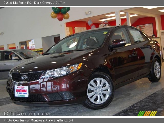 2010 Kia Forte EX in Dark Cherry