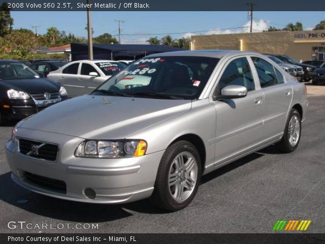 2008 Volvo S60 2.5T in Silver Metallic