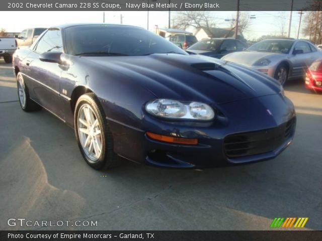 2002 Chevrolet Camaro Z28 SS Coupe in Navy Blue Metallic