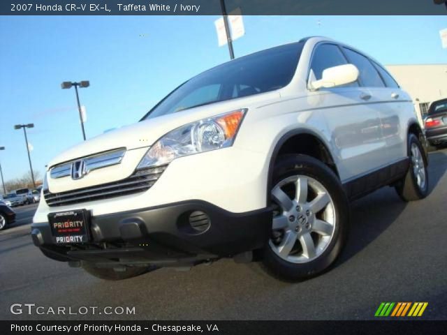 2007 Honda CR-V EX-L in Taffeta White