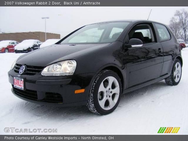 2007 Volkswagen Rabbit 2 Door in Black Uni