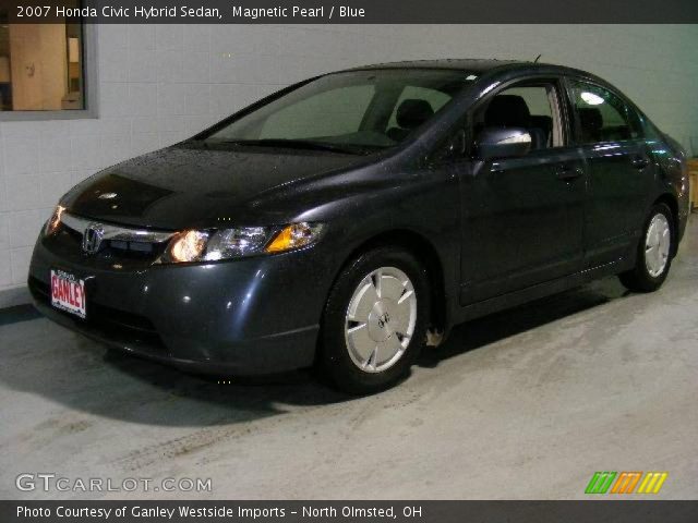 2007 Honda Civic Hybrid Sedan in Magnetic Pearl