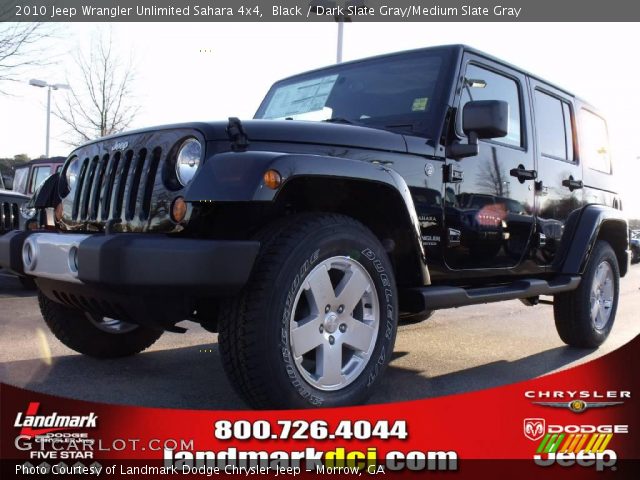 2010 Jeep Wrangler Unlimited Sahara 4x4 in Black