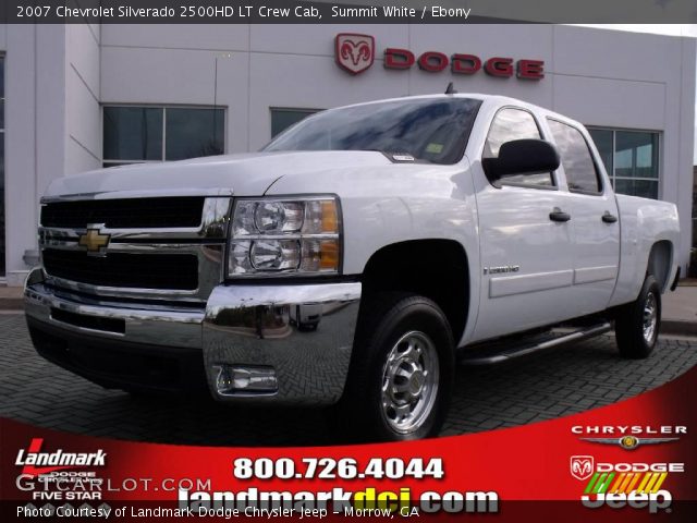 2007 Chevrolet Silverado 2500HD LT Crew Cab in Summit White