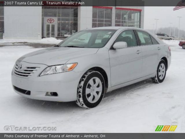 2007 Toyota Camry LE in Titanium Metallic