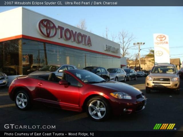 2007 Mitsubishi Eclipse Spyder GS in Ultra Red Pearl