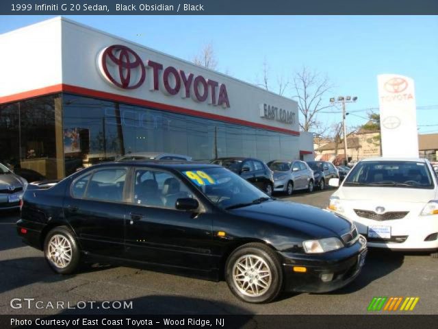 1999 Infiniti G 20 Sedan in Black Obsidian