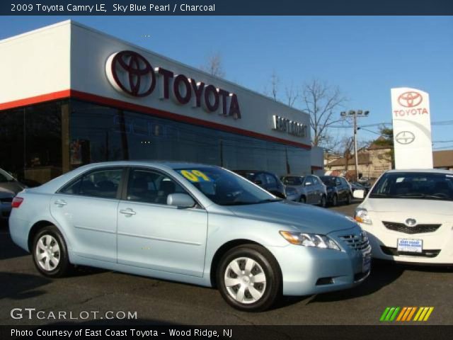 2009 Toyota Camry LE in Sky Blue Pearl