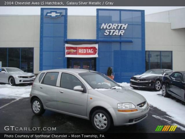 2004 Chevrolet Aveo LS Hatchback in Galaxy Silver Metallic