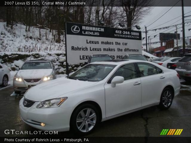 2007 Lexus ES 350 in Crystal White
