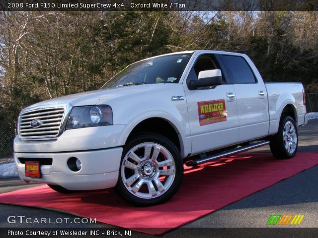 2008 Ford F150 Limited SuperCrew 4x4 in Oxford White
