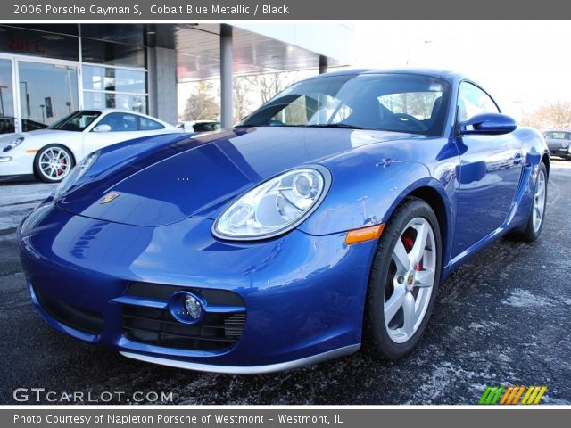 2006 Porsche Cayman S in Cobalt Blue Metallic