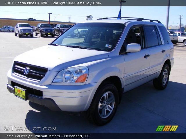 2004 Honda Pilot EX 4WD in Starlight Silver Metallic