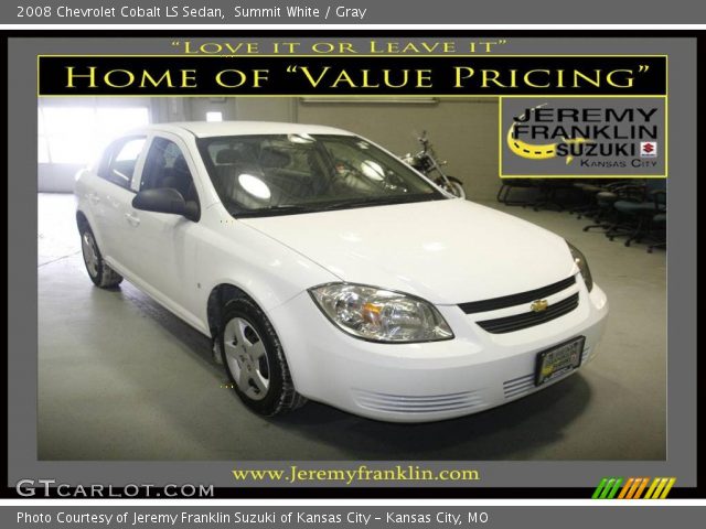 2008 Chevrolet Cobalt LS Sedan in Summit White